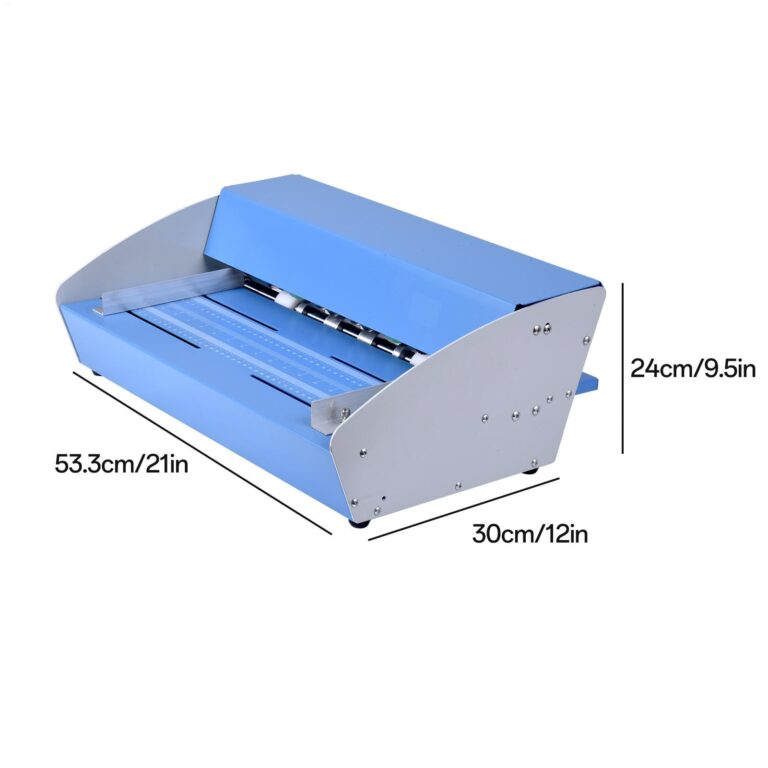 Paper Folding Machine - Electric Paper Creasing Machine,Paper Slicer Scrapbooking Supplies, Paper Cutting Device for Invitations, Tickets, Cards - Image 5