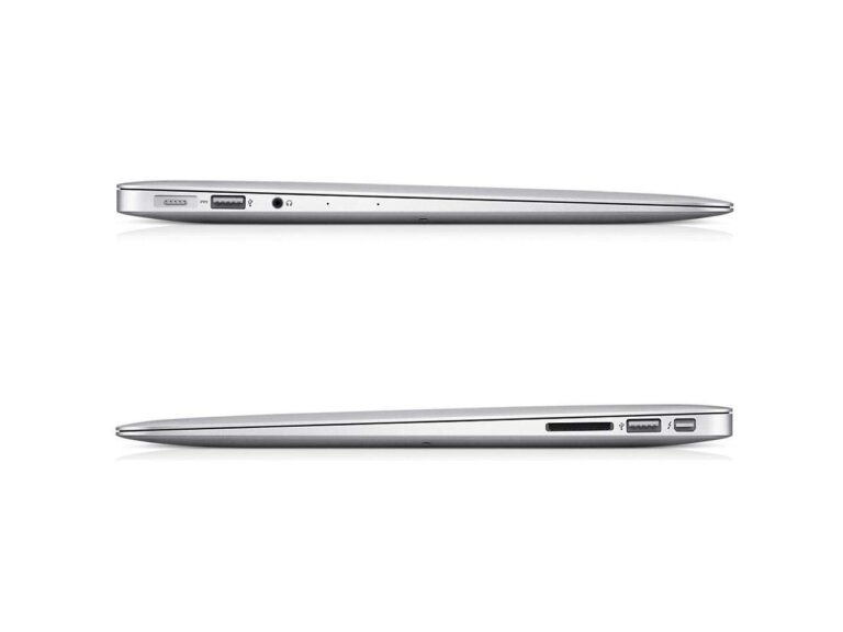 Apple Macbook Air 2017 with 1.8GHz Intel Core i5 (13-inch, 8GB RAM, 128GB SSD Storage) (QWERTY English) Silver (Renewed) - Image 3