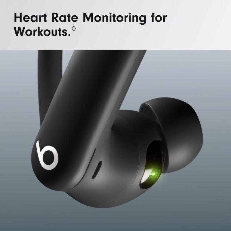 Beats Powerbeats Pro 2 Wireless Bluetooth Earbuds - Noise Cancelling, Heart Rate Monitor, IPX4, Up to 45H Battery & Charging Case, Works with Apple & Android - Jet Black - Image 5