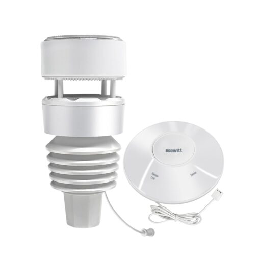 ECOWITT Wittboy Weather Station GW2001, Includes GW2000 Wi-Fi IoT Hub and WS90 7-in-1 Outdoor Solar Powered Weather Sensor, Supports WU/WeatherCloud/Wow/Ecowitt Servers, 915 MHz