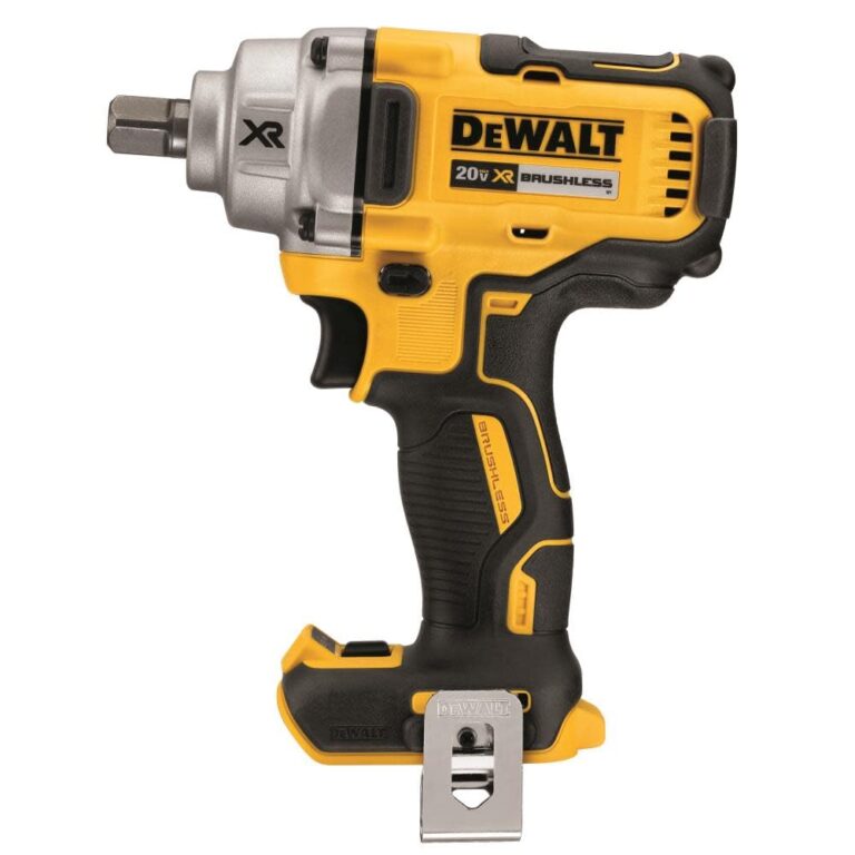 DEWALT 20V MAX XR Impact Wrench, Cordless, 1/2-Inch with Detent Pin Anvil, 330-lbs of Torque, 3,100 IPM, Bare Tool Only (DCF894B) - Image 3