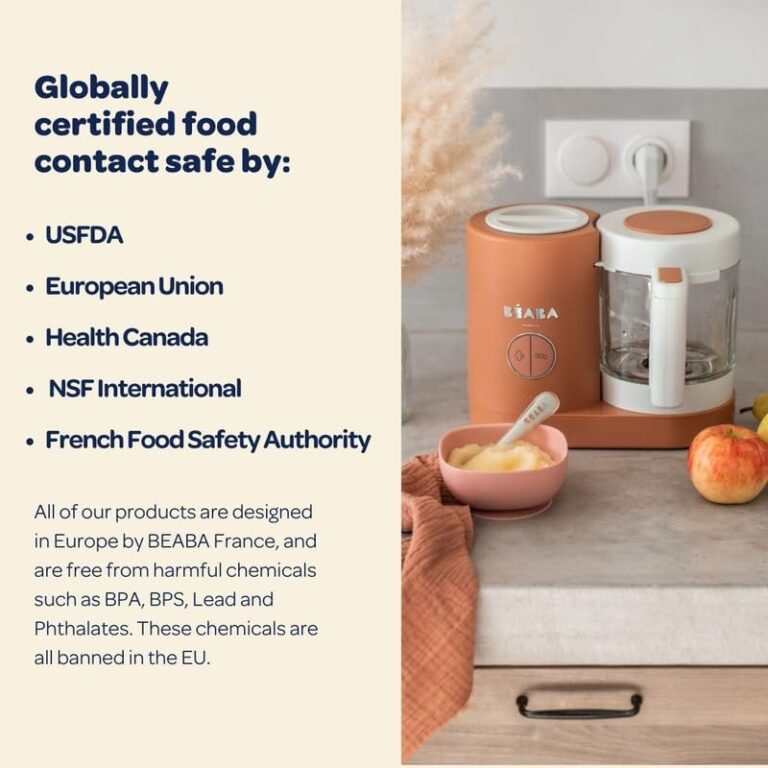 BEABA Babycook Neo Baby Food Maker | Non-Toxic Glass & Stainless Steel | Trusted by Celebrity Moms | Sustainable Baby Food Processor | Global Leader | 34 Servings in 20 Mins - Image 3