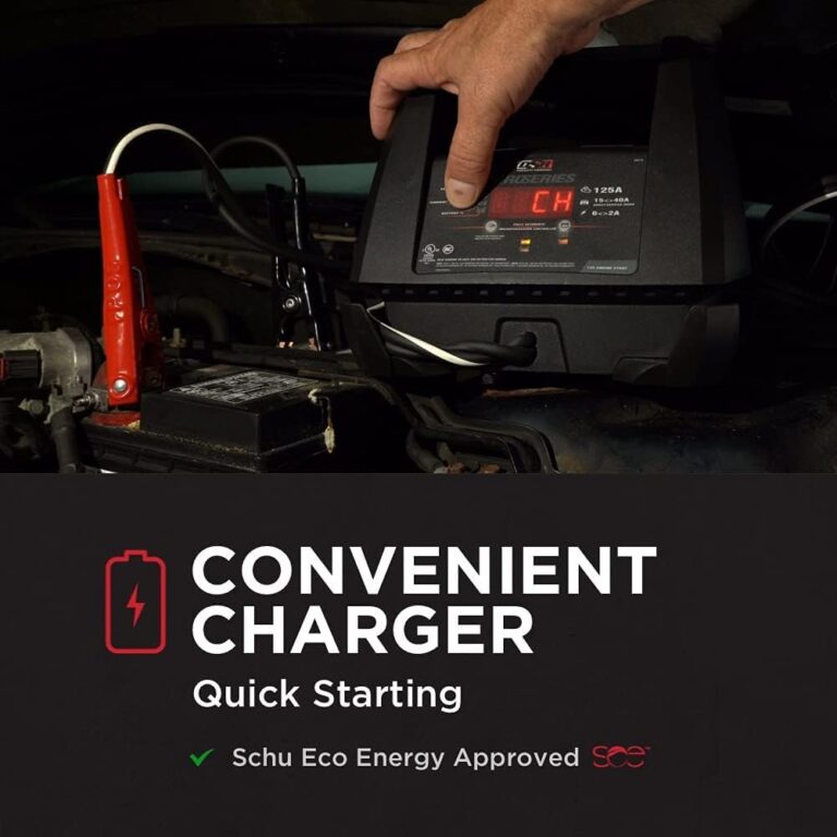 Schumacher Electric DSR 118 ProSeries Battery Charger and Engine Starter - 125 Amp, 6V/12V, 40A Boost Mode - for Cars, Trucks, and SUVs - Image 4