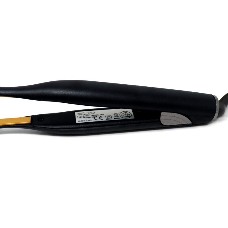 Glampalm Ceramic Flat Iron Hair Straightener, Korea No.1 Salon Haircare Tool, 7 Heat Settings 150° - 450°, 0.3" Small Styling Iron 10 Sec Heat Up, 3D Swivel Cord & Universal Voltage (GP141) - Image 6