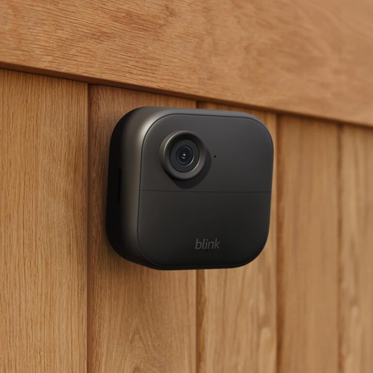 Blink Whole Home Bundle – Outdoor 4 camera, Mini 2 camera (white), Video Doorbell system (black) | HD video, motion detection, Works with Alexa - Image 4