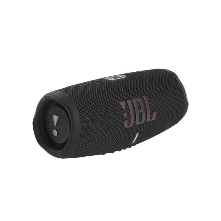 JBL Charge 5 Waterproof Portable Speaker with Built-in Powerbank and gSport Carbon Fiber Case (Black) - Image 6