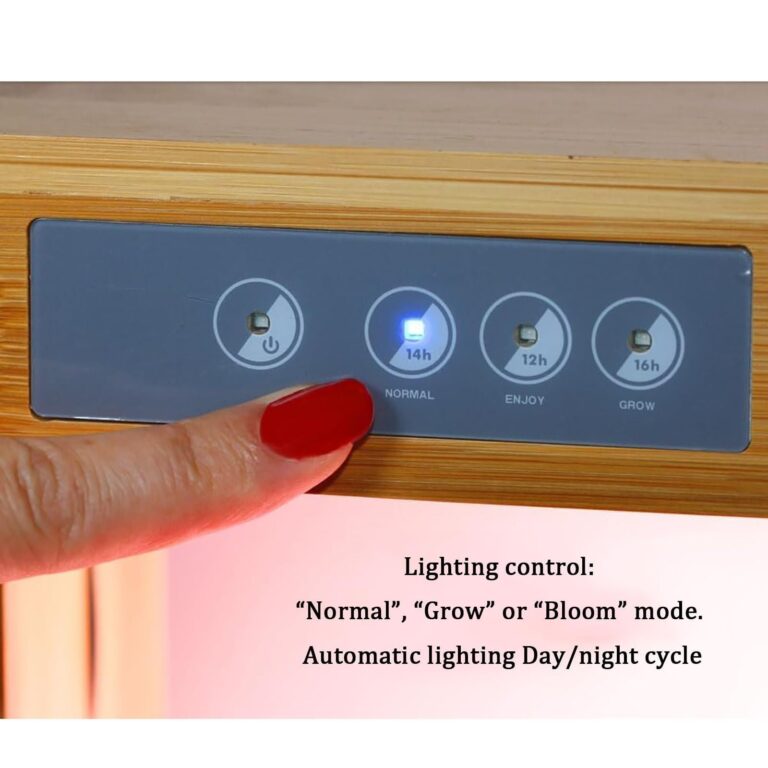 Hydroponics Growing System, Indoor Garden with LED Light, Auto Timer, Herb Garden Kit, Indoor Hydroponic Planter, Gardening Gifts for Women - Image 5