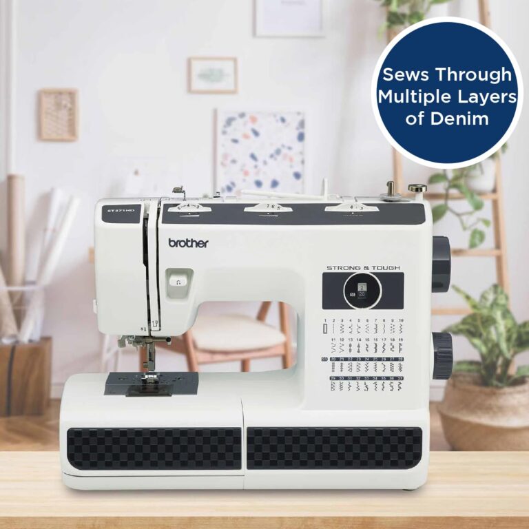 Brother ST371HD Sewing Machine, Strong & Tough, 37 Built-in Stitches, Free Arm Option, 6 Included Feet - Image 8
