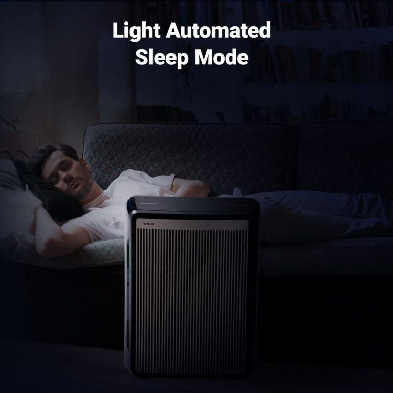 Winix 9800 4-Stage True Hepa Air Purifier with WiFi and PlasmaWave, 500 Sq Ft,Black,Large - Image 3