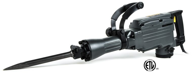 TR Industrial-Grade 4-Piece Electric Demolition Jack Hammer, with 3 Bits - Point, Flat, Scoop Shovel Spade Bit - Image 5
