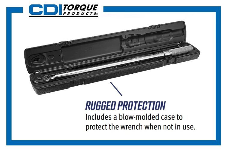 CDI 1/4 Inch Drive Adjustable Click Torque Wrench, Range 10-50 In Lbs / 1.4-5.4 Nm (501MRMH) - Image 4