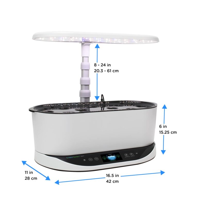 AeroGarden Bounty - Indoor Garden with LED Grow Light, WiFi and Alexa Compatible, White - Image 3