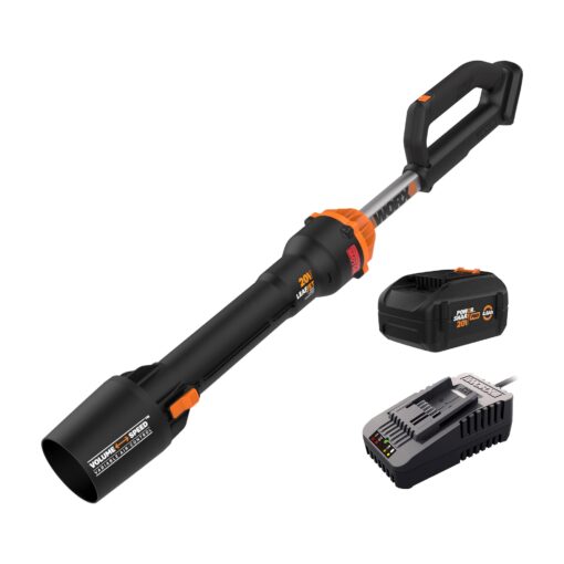 WORX 20V LEAFJET Cordless Leaf Blower with Power Share Brushless Motor - WG543 (Battery & Charger Included) & Worx WG163 GT 3.0 20V PowerShare 12" Cordless String Trimmer & Edger - Image 7