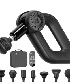 BOB AND BRAD D6 Pro Massage Gun Deep Tissue Percussion with 16mm Amplitude, Professional Muscle Massager for Athletes Pain Relief, Quiet Electric Back Massager, FSA and HSA Eligible, Gifts for Him