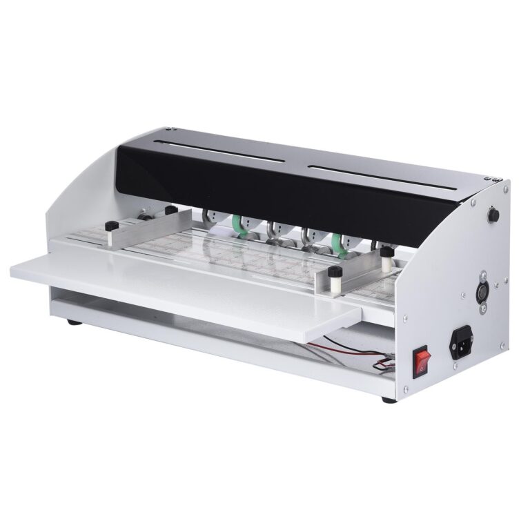 Paper Folding Machine - Multi-Function Paper Creasing Machine - Adjustable Paper Perforating Tool, Paper Slicer for Tickets, Documents, Photos, Scrapbooking - Image 3