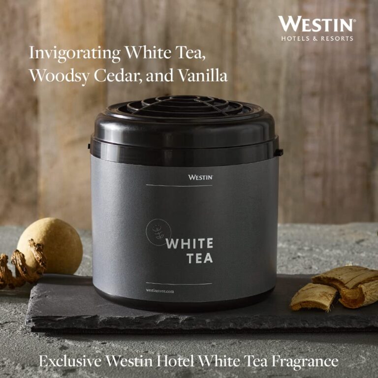 Westin White Tea Home Diffuser - Scent Machine with Refill Cartridge - Air fresheners for Home - Signature White Tea Scent - Image 9