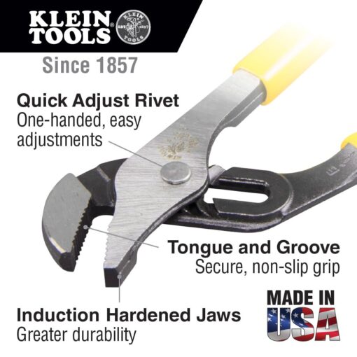 Klein Tools 92911 Tool Kit, Apprentice Tool Set with 4 Pliers, Wire Stripper and Cutter, 4 Screwdrivers, Tool Belt and Tool Pouch, 11-Piece - Image 11