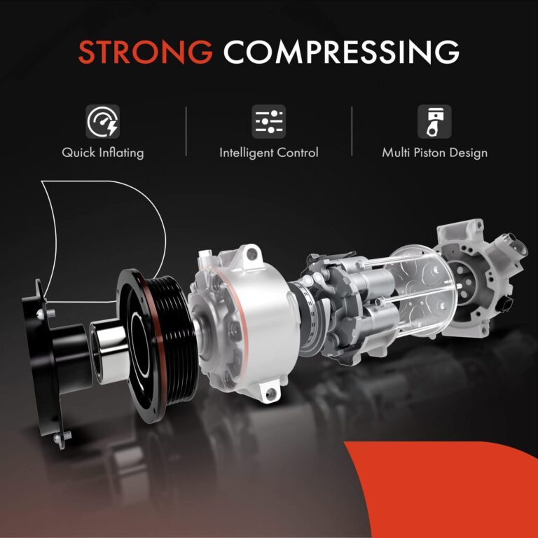 A-Premium Air Conditioner AC Compressor with Clutch Compatible with Jeep Compass Patriot 2009-2017 & Dodge Caliber 2009-2012, 1.8L 2.0L 2.4L - Image 4