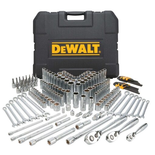 DEWALT Mechanics Tools Kit and Socket Set, 204-Piece, 1/4" & 3/8" & 1/2" Drive, MM/SAE (DWMT72165) - Image 6