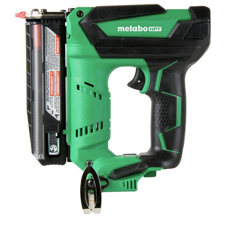 Metabo HPT 18V Cordless Pin Nailer, Tool Only - No Battery, 5/8-Inch up to 1-3/8-Inch Pin Nails, 23-Gauge, Holds 120 Nails, Lifetime Tool Warranty (NP18DSALQ4) - Image 5