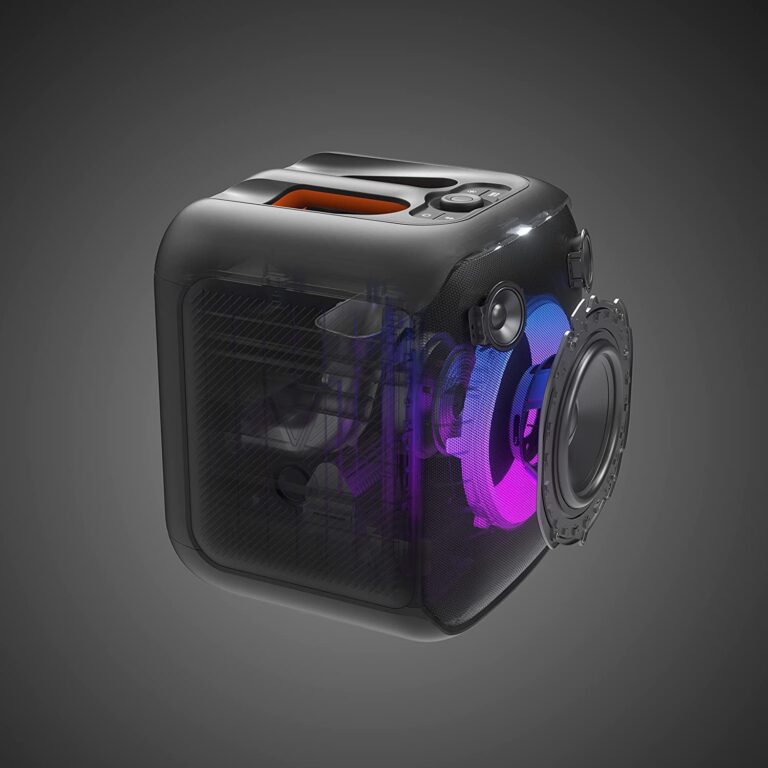 JBL Partybox Encore Essential: 100W Sound, Built-in Dynamic Light Show, and Splash Proof Design, Black - Image 2