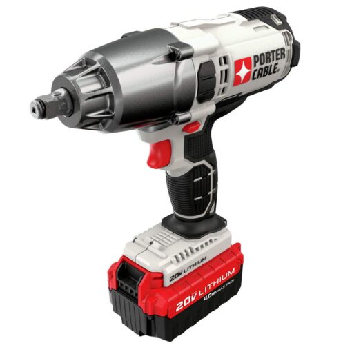 PORTER-CABLE 20V MAX Impact Wrench, 1/2-Inch (PCC740LA) - Image 7