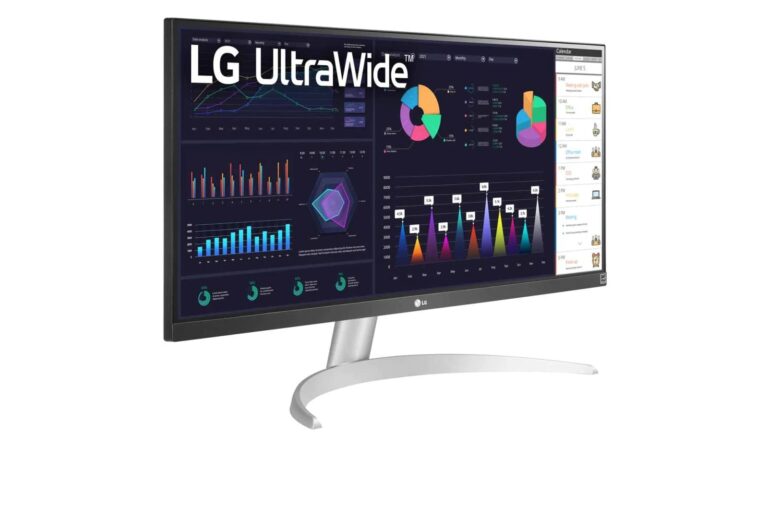 LG UltraWide FHD 29-Inch Computer Monitor 29WQ600-W, IPS with HDR 10 Compatibility, AMD FreeSync, and USB Type-C, White/Silver - Image 5