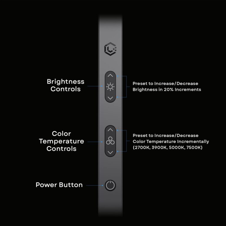 LUME CUBE Edge Light 2.0 LED Black Desk Lamp | Dimmable Home Office Desk Light with USB Charging Port & Strong Swing Arm | Adjustable Color Temperature and Brightness | Circle Webcam Light - Image 5