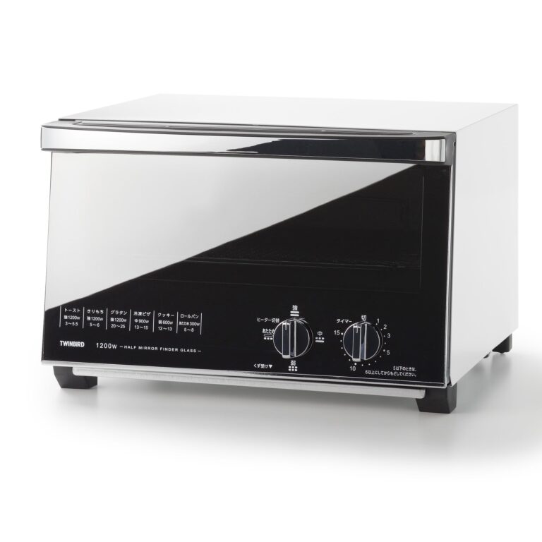 TWINBIRD Mirror Glass Toaster Oven TS-4047W (WHITE)【Japan Domestic genuine products】 【Ships from JAPAN】