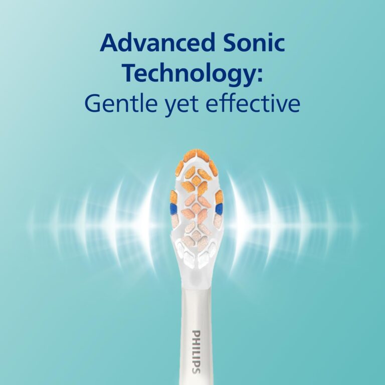 Philips Sonicare DiamondClean Smart 9300 Electric Toothbrush, Sonic Toothbrush with App, Pressure Sensor, Brush Head Detection, 4 Brushing Modes and 3 Intensity Levels, Rosegold, Model HX9903/65 - Image 4