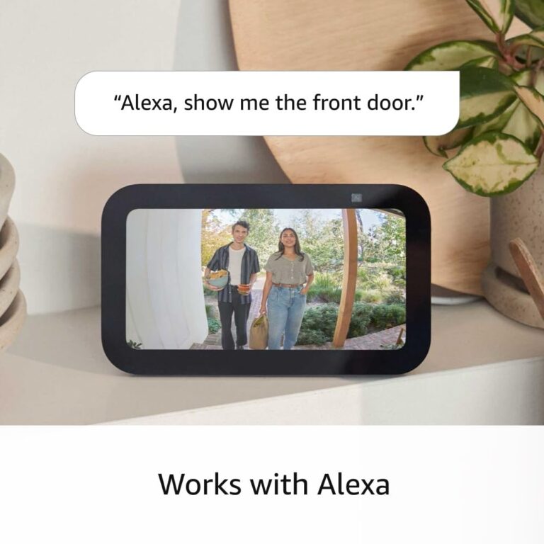 Ring Battery Doorbell with Ring Pan-Tilt Indoor Cam (White) - Image 3