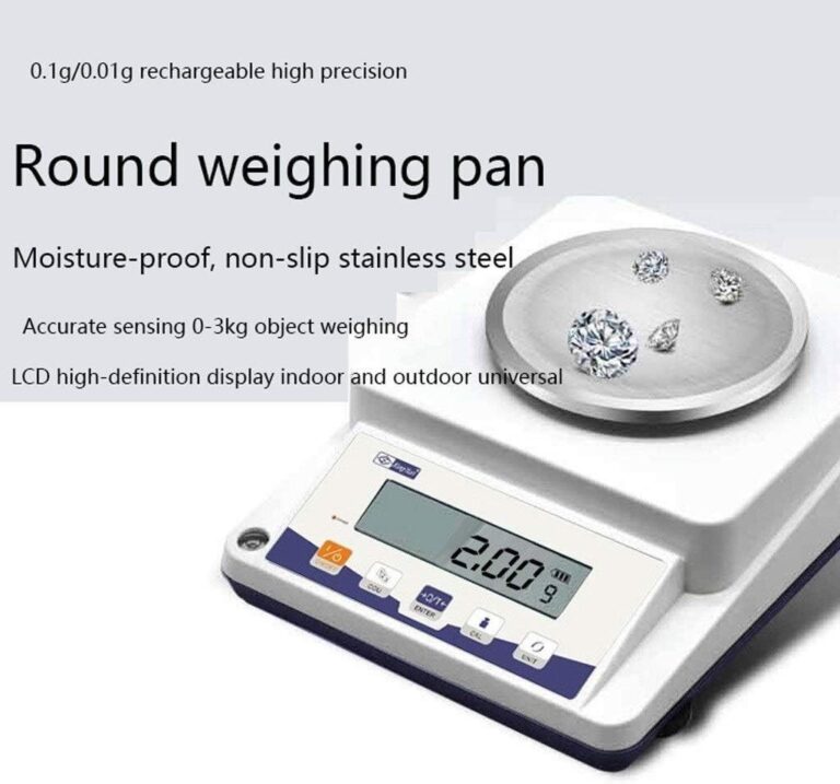 for Kitchen and Jewelry Electronic Scale, Digital Scale, Laboratory Precision Analysis Scale, Digital Jewelry Scale, School Household Use (Apple Green 610g/0.1g) - Image 3