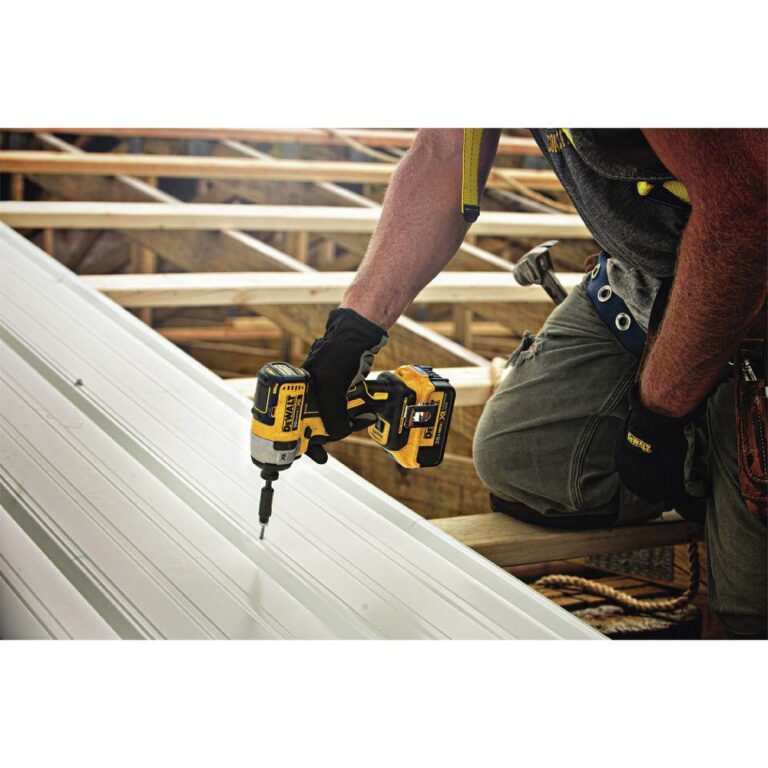 DEWALT 20V MAX* XR Cordless Impact Driver Kit, Brushless, 1/4-Inch, 3-Speed, 2 Batteries (DCF887D2) - Image 3