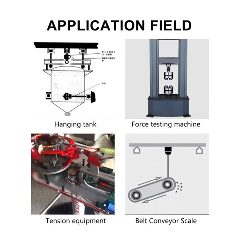 Digital Load Cell Weight Sensor, S40AC3 50KG 100KG 200KG 500KG 1T 2T 3T 5T S Type Load Cell Electronic Scale Crane Scale Hopper Scale Various Special Scales for DIY Electronic Kitchen Scale Kit(100KG) - Image 2