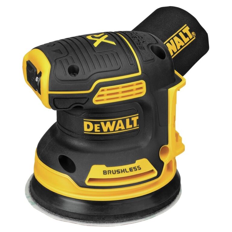 DEWALT 20V MAX Orbital Sander and Oscillating Tool, Cordless Woodworking 2-Tool Set with 5ah Battery and Charger (DCK202P1) - Image 4