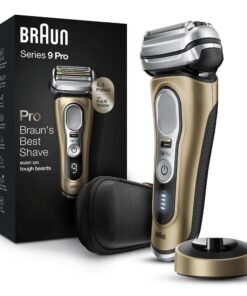 Braun Series 9 Pro 9419s Electric Shaver for Men, Wet & Dry Shave, Shaving Kit with 4+1 Head with ProLift Trimmer