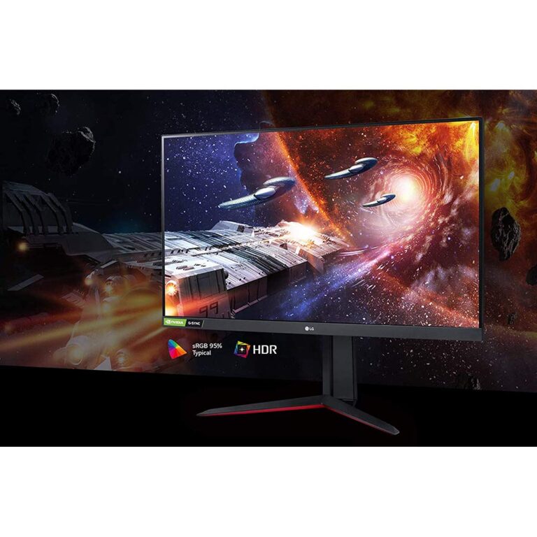 LG 32GN550-B 32 Inch Ultragear VA Gaming Monitor with 165Hz Refresh Rate/FHD (1920 x 1080) with HDR10 / 1ms Response Time with MBR and Compatible with NVIDIA G-SYNC and AMD FreeSync Premium - Image 3