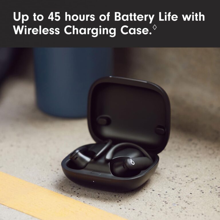 Beats Powerbeats Pro 2 Wireless Bluetooth Earbuds - Noise Cancelling, Heart Rate Monitor, IPX4, Up to 45H Battery & Charging Case, Works with Apple & Android - Jet Black - Image 2