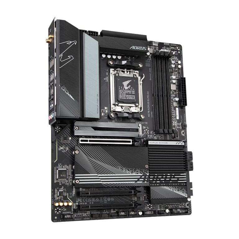 Gigabyte AORUS Elite AX AMD X670 Socket AM5 ATX DDR5 Motherboard - Image 5