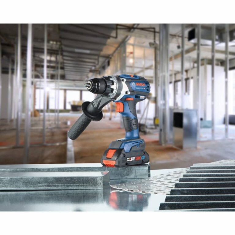 BOSCH GSR18V-975CB25 18V Brushless Connected-Ready 1/2 In. Drill/Driver Kit with (2) CORE18V 4 Ah Advanced Power Batteries - Image 4