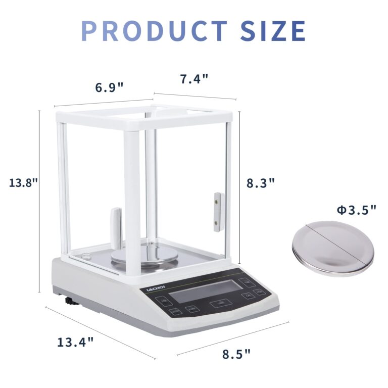 LACHOI Lab Analytical Balance 500g×0.001g Lab Scale 0.001g Accuracy Precision Scale 0.001g Digital Scale Jewelry Scale Laboratory Balance Scale（500g/0.001g - Image 5