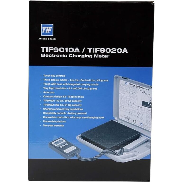 Robinair TIF9010A Slimline Refrigerant Electronic Charging/Recover Scale - Image 5