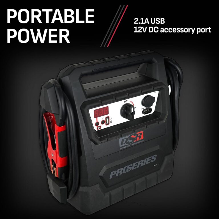 Schumacher Electric DSR159 - ProSeries Jump Starter - 12V 4000 Peak Amps Portable Car Jump Starter & Maintainer - Jumper Cables with Battery Pack - 700 Cranking Amps - Image 6