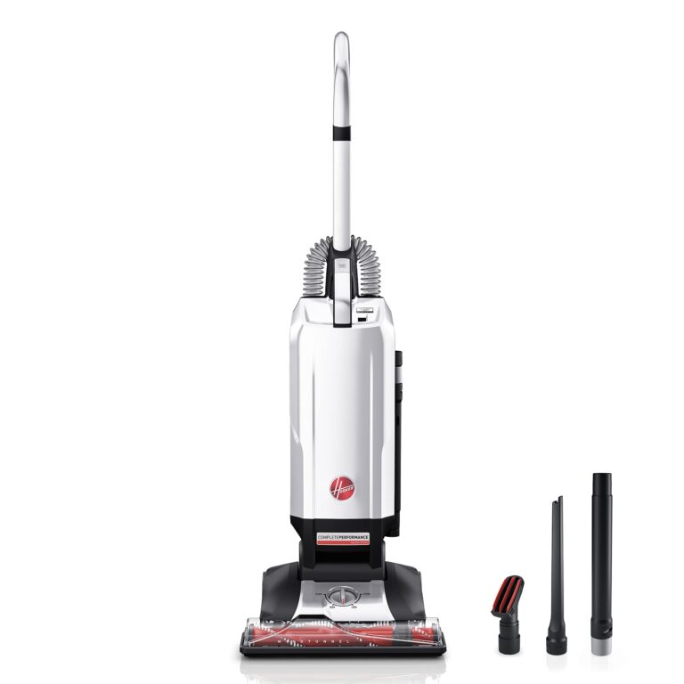 Hoover Complete Performance Corded Vacuum Cleaner, Bagged Vacuum Cleaner, Traps 99% of Dust Matter, Wide Cleaning Path, Includes Pet Upholstery Tool, Powerful Vacuum Cleaners for Home Use