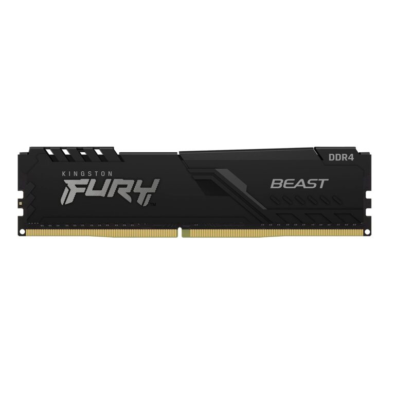 Kingston FURY Beast 64GB (4x16GB) 3200MHz DDR4 CL16 Desktop Memory Kit of 4 KF432C16BBK4/64,Black - Image 5