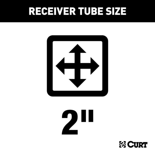 CURT 13042 Class 3 Trailer Hitch, 2-Inch Receiver, Fits Select Chevrolet Silverado, GMC Sierra, C-Series - Image 8