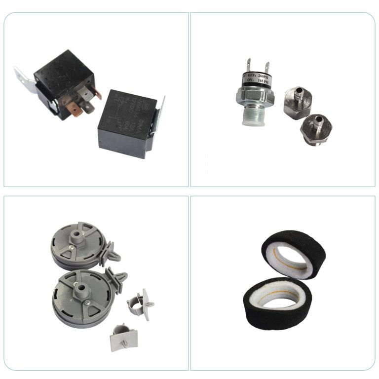 DICMIC 12V 444C 200 PSI Dual Value Pack Chrome Air Compressor for Auto/Motorcycle - Image 4