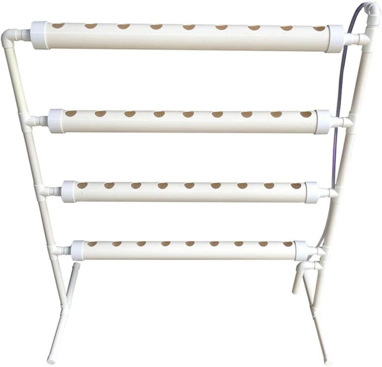 Hydroponics Growing System Hydroponic Grow Kit, 36 Holes Pipe Grow Kit Indoor Greenhouse Planting Box Gardening System Nursery Pot Hydroponic Rack Hydroponic Tower - Image 3