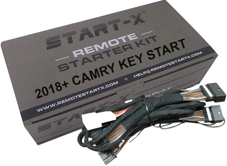 Start-X Remote Start for Toyota Camry (2018-2024) | Key Blade Start Engine | Plug N Play | 3 X Lock to Remote Start | 2018 2019 2020 2021 2022 2023 2024