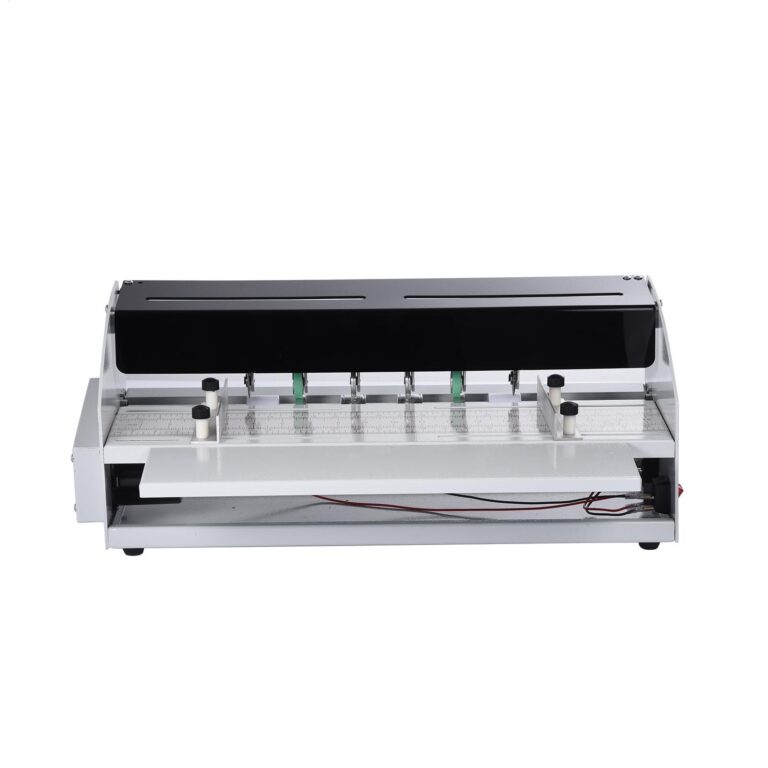 Paper Folding Machine - Multi-Function Paper Creasing Machine - Adjustable Paper Perforating Tool, Paper Slicer for Tickets, Documents, Photos, Scrapbooking